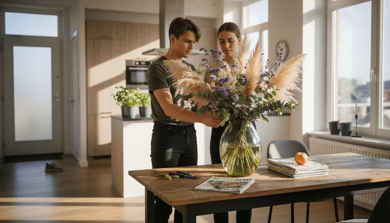 Droogbloemen trend 2026: duurzaam interieur met 70% minder CO2