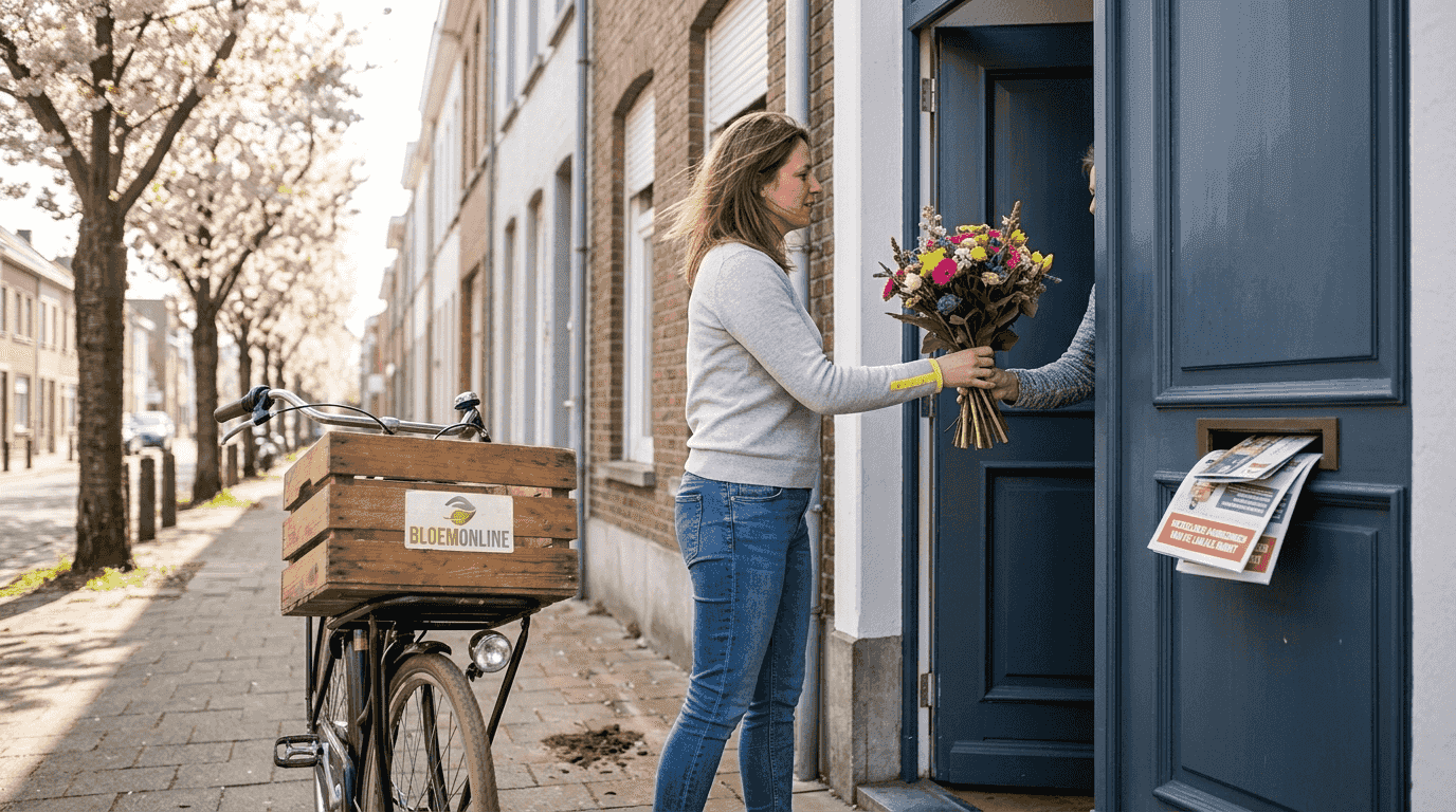 Leveringsservice bloemen: complete gids Nieuwpoort 2026