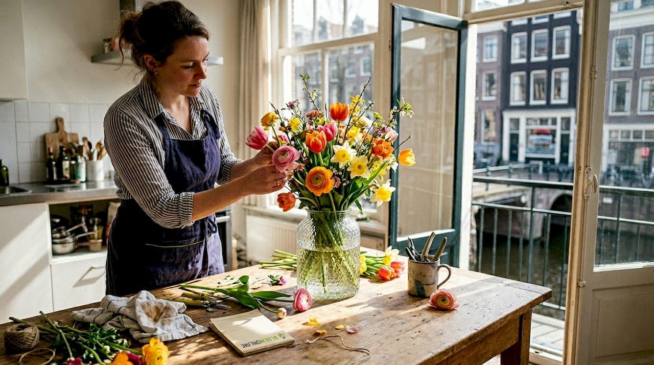 Bloemschikking voorbeelden: creatieve ideeën 2026