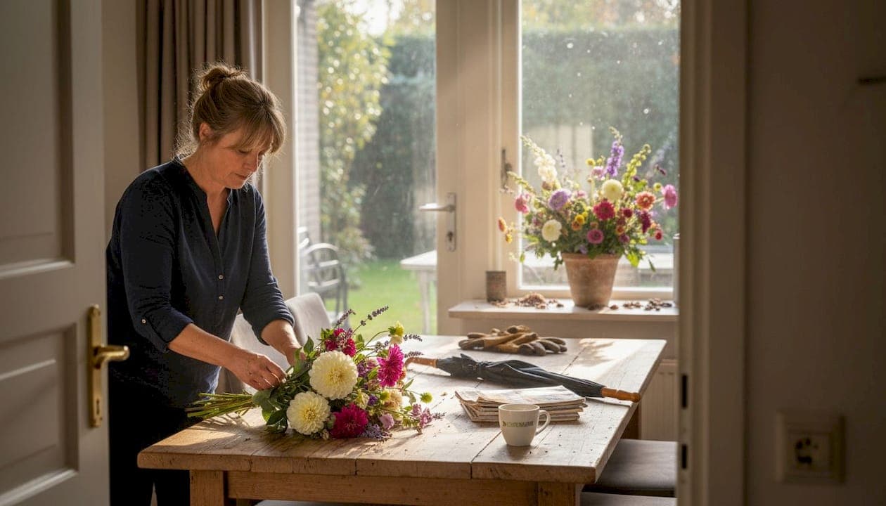 Verschil tussen binnen- en buitenbloemstukken: slim kiezen