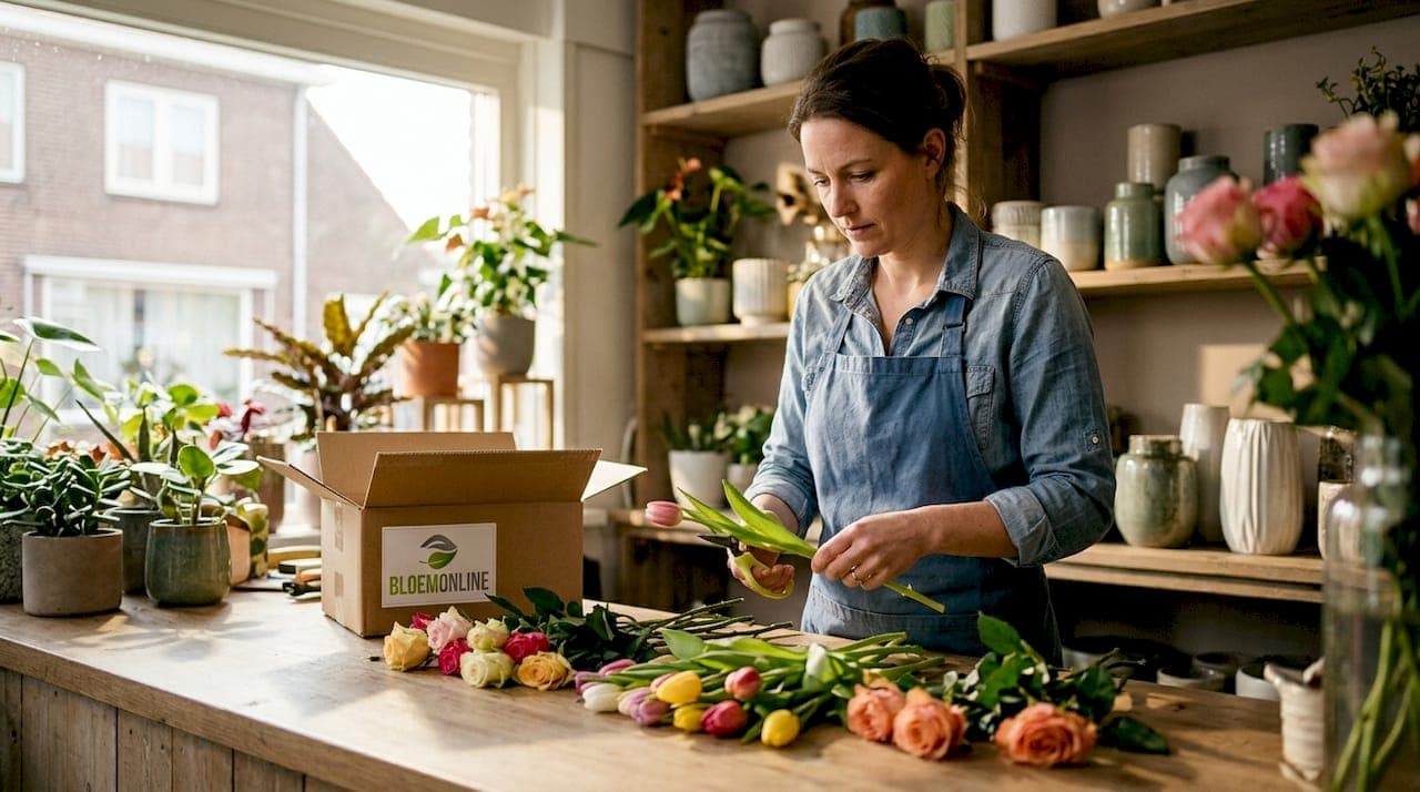 Bloemen online bestellen en bezorgen in Nieuwpoort