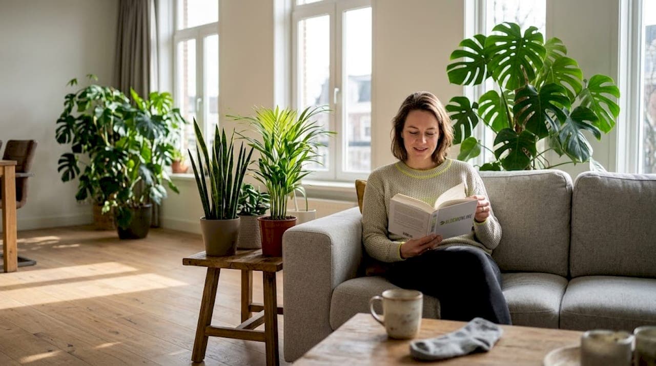 Planten in huis: voordelen voor lucht, sfeer en welzijn