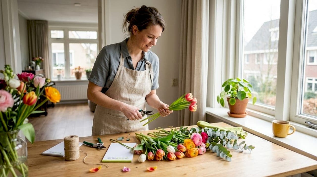 Bindtechniek bloemen: de beste methodes voor elk boeket